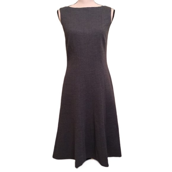 Talbots Dresses & Skirts - Host Pick🌺 Talbots Gray Sleeveless Dress Size 8